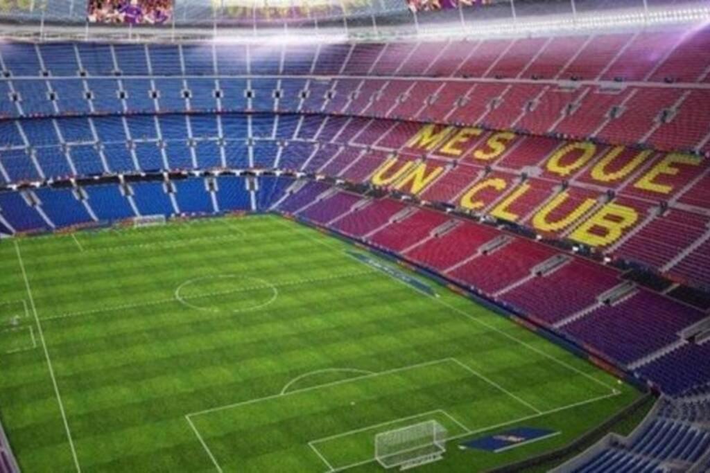 Habitaciones Camp Nou Apartment L'Hospitalet de Llobregat Kültér fotó